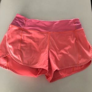 Lululemon | Coral 3" Speed Up Shorts